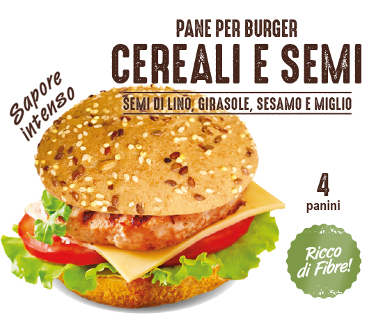 Cereali e Semi Burger